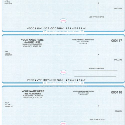 Pre-Printed Checks – Affordable Checks